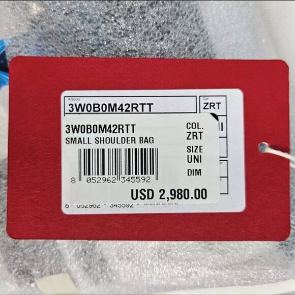 Valentino Garavani Small Rockstud Chess Leather Shoulder Bag MSRP $2,980 NWT - Picture 8 of 10